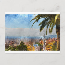 Postal Esquina de Barcelona España