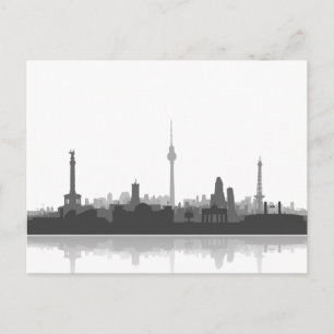 Postal Esquina de Berlín - Postkarte / Grußkarte