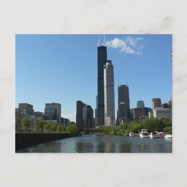 Postal Esquina de Chicago (Anverso)