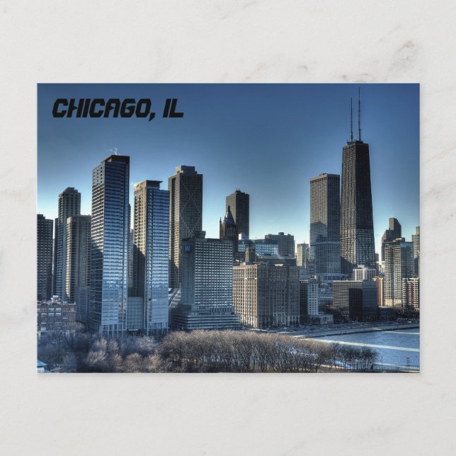 Postal Esquina de Chicago (Anverso)