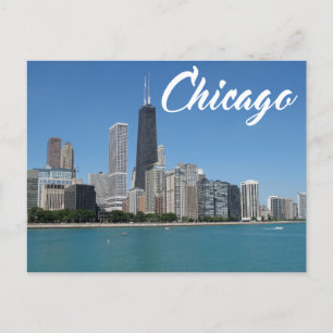Postal Esquina de Chicago Illinois, Estados Unidos
