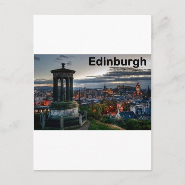 Postal Esquina de Edimburgo (St.K.) (Anverso)