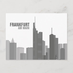 Postal Esquina de Frankfurt - Postkarte / Grußkarte