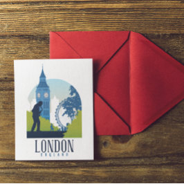 Postal Esquina de Inglaterra de Londres