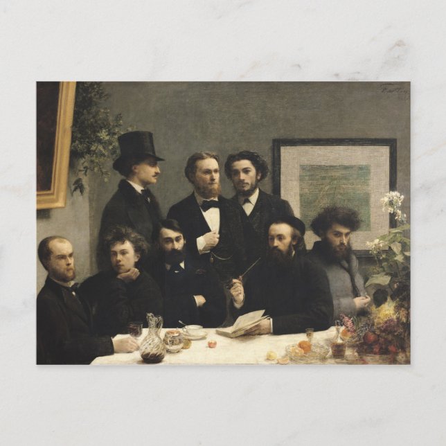 Postal Esquina de la tabla, 1872 (Anverso)