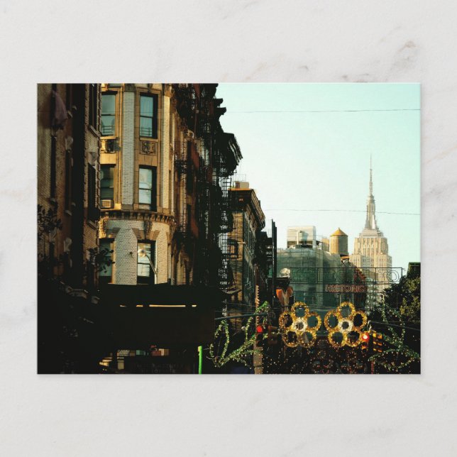 Postal Esquina de Little Italy (Anverso)