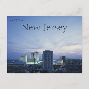 Postal Esquina de New Jersey de Atlantic City