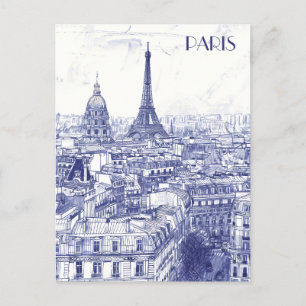 Postal Esquina de París