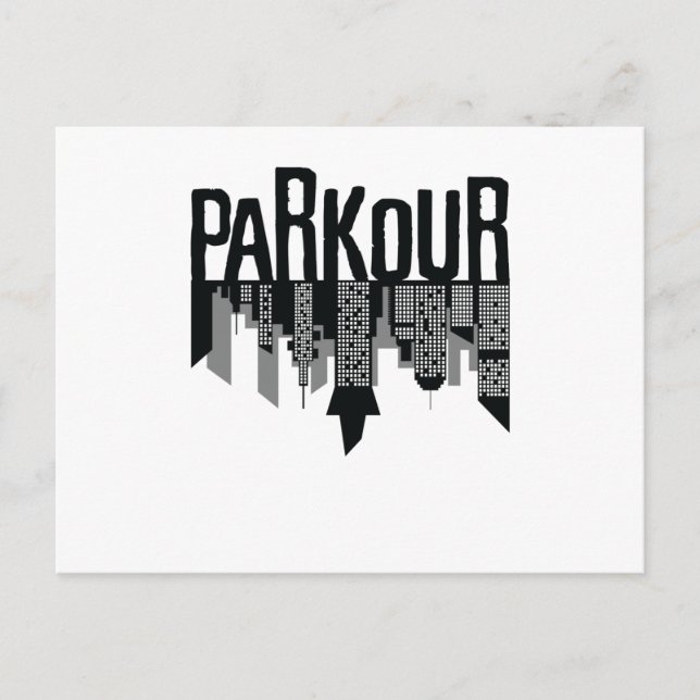 Postal Esquina de Parkour (Anverso)