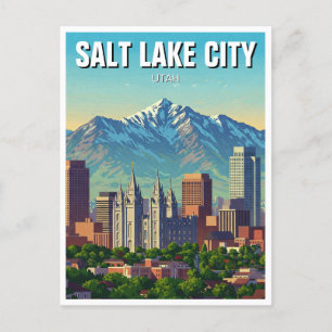 Postal Esquina de Salt Lake City Utah