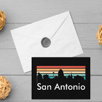 Esquina mínima del atardecer de San Antonio