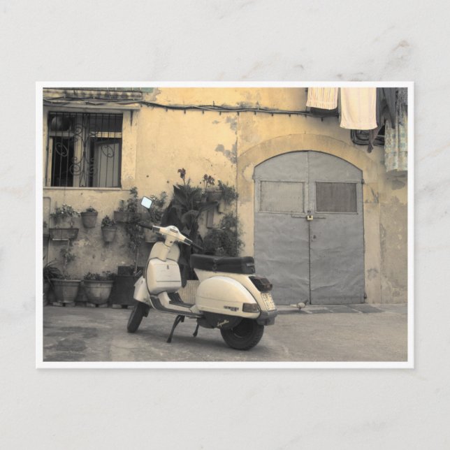 Postal Esquina siciliana (Anverso)