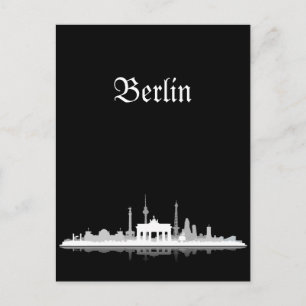 Postal Esquina Stadt de Berlín - Postkarte