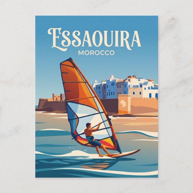Postal Essaouira Marruecos (Anverso)