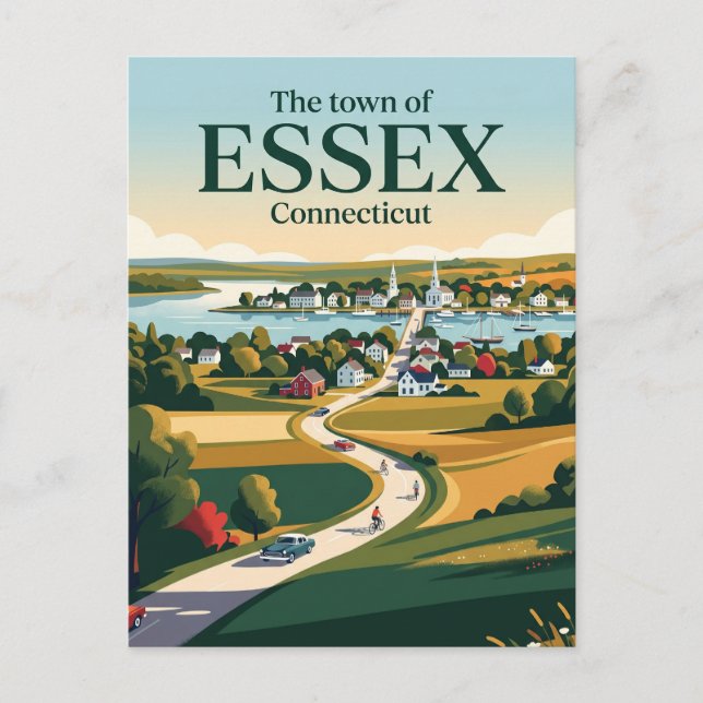 Postal Essex Connecticut (Anverso)