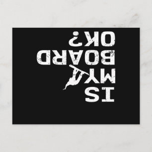 Postal ¿Está bien mi tabla de snowboard de estilo libre e