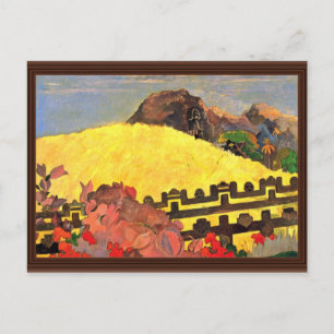 Postal Está El Templo (Parahi Te Marae) De Paul