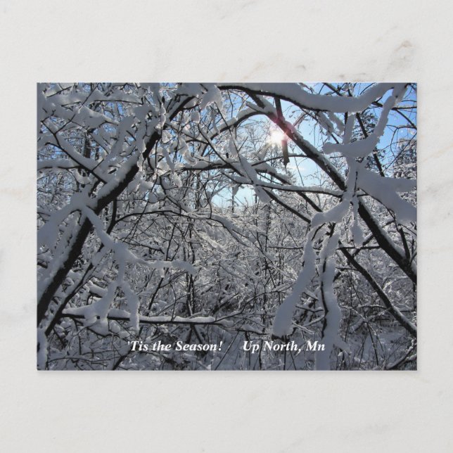 Postal Esta es la temporada alta en el norte, feriado de 