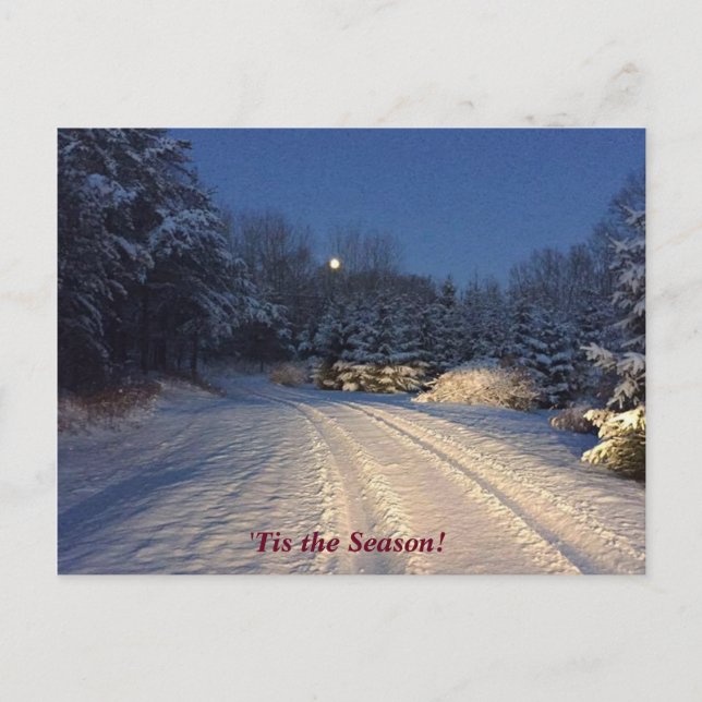 Postal Esta es la temporada de feriado de invierno de Jea (Anverso)