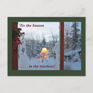 Postal Esta es la temporada . . . en el feriado de invier