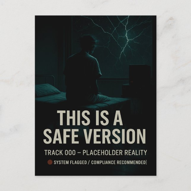 Postal Esta es una versión segura - Marcador de posición  (Anverso)