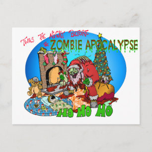 Postal Esta fue la noche antes de los zombis