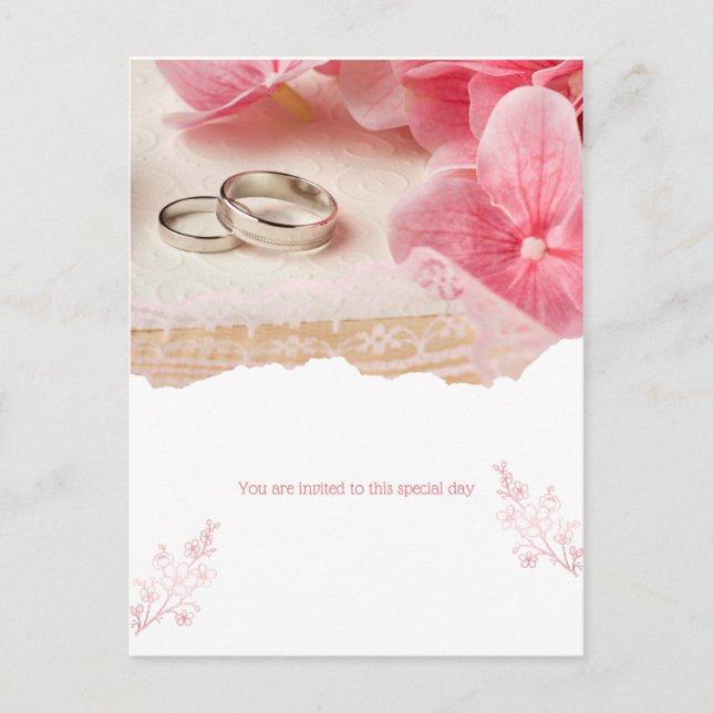 Postal Está invitado a este día especial (Anverso)