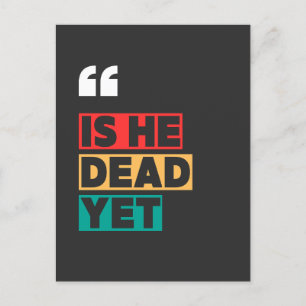 Postal está muerto todavía