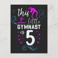 Esta Pequeña Gimnasta Tiene 5 Chicas Cumpleaños