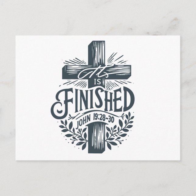 Postal Está terminado (Anverso)