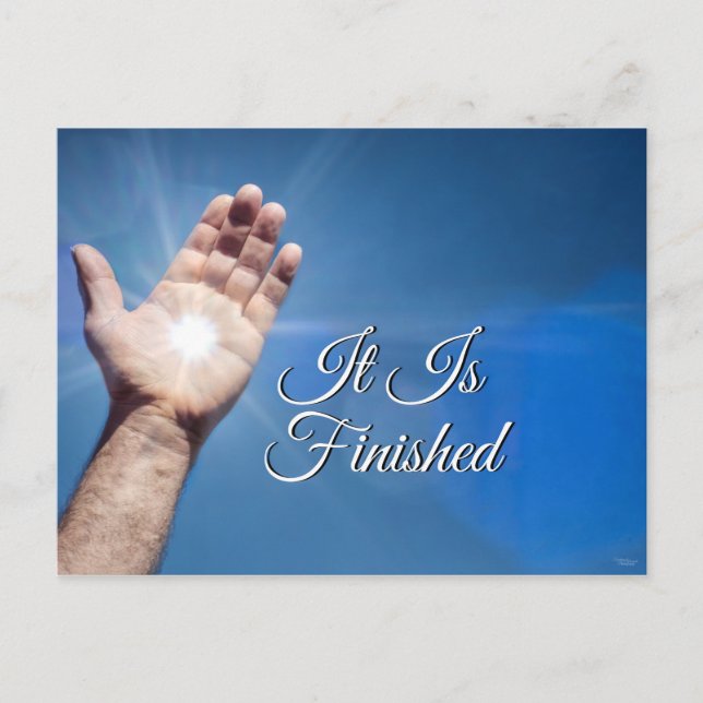 Postal Está Terminado (Anverso)