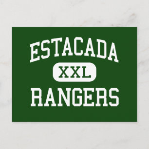 Postal Estacada - Rangers - escuela secundaria - Estacada