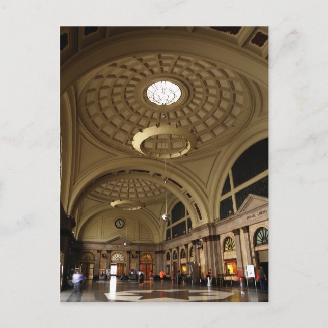 Postal Estació de França (Anverso)