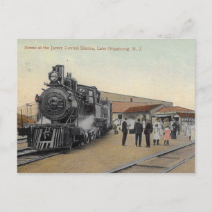 Postal Estación Central de Trenes de Jersey, Lago Hopatco