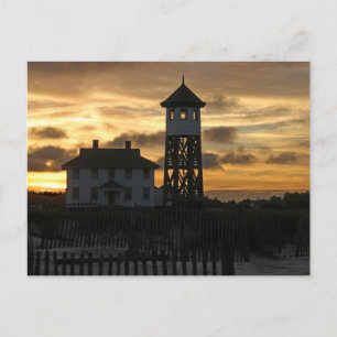 Postal Estación de ahorro de vida histórica #166