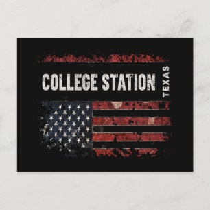 Postal Estación de Colegio de Texas