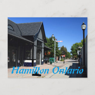 Postal Estación de Ferguson Hamilton Ontario