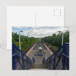 Postal Estación de Ferrocarril Burnley Rose Grove