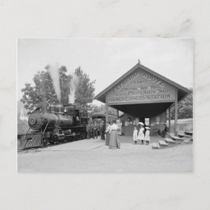 Postal Estación de Ferrocarril de Catskill Mountains, 190