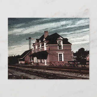 Postal Estación de Ferrocarril Orangedale Cabo Breton Nue