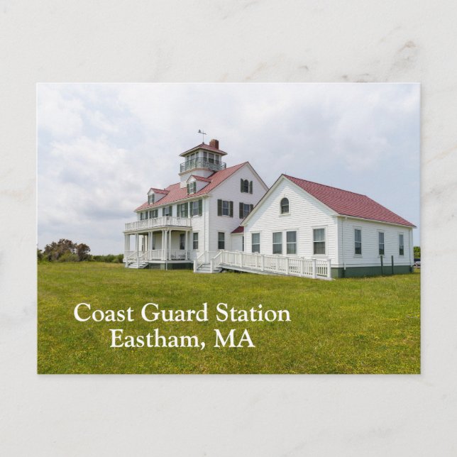 Postal Estación de Guardacostas Eastham Massachusetts (Anverso)