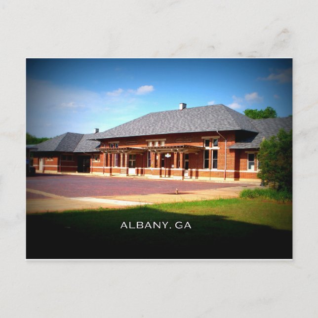 Postal ESTACIÓN DE LA UNIÓN - Albany, Georgia (Anverso)