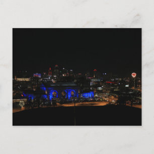 Postal Estación de la Unión en la noche #2