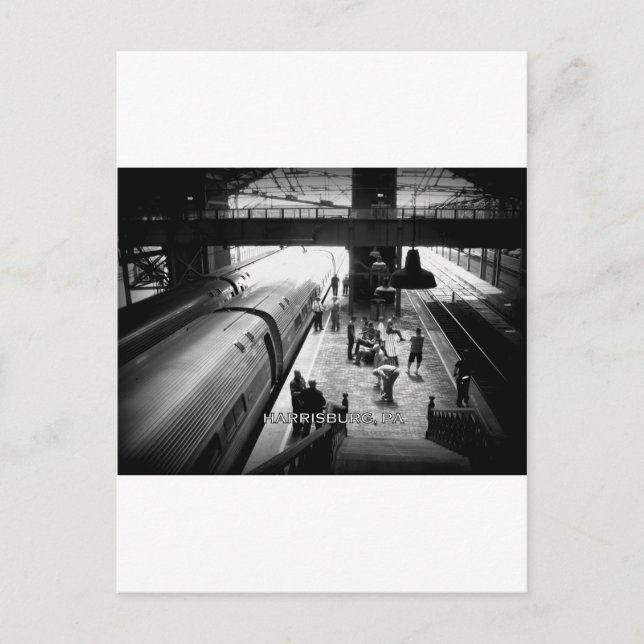 Postal ESTACIÓN DE LA UNIÓN - Harrisburg, PA (Anverso)