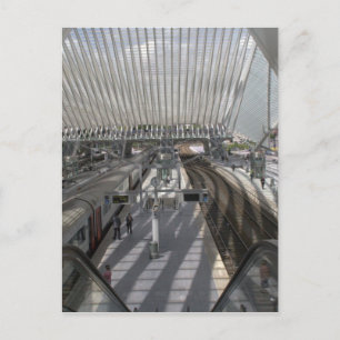 Postal Estación de Liège-Guillemins