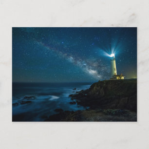 Postal Estación De Luz Pigeon Point, Ca