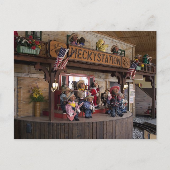 Postal Estación de Meckystation (Anverso)