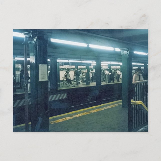 Postal Estación de metro (Anverso)
