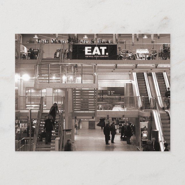 Postal Estación de Paddington, Concurso III (Anverso)