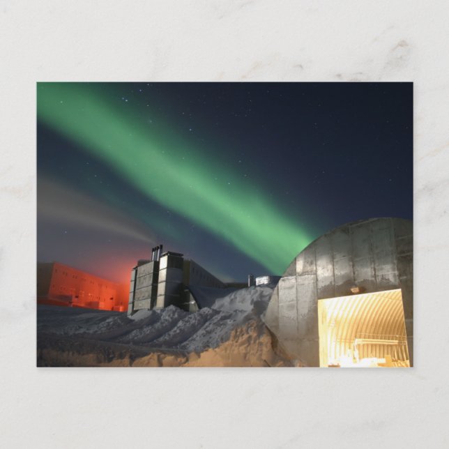 Postal Estación de Polo Sur Amundsen-Scott, Antártida (Anverso)